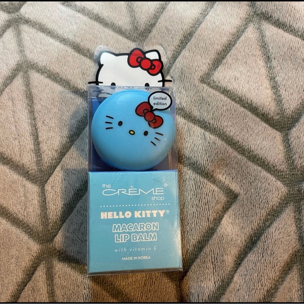 Hello Kitty Macaroon Lip Balm By The Crème Shop